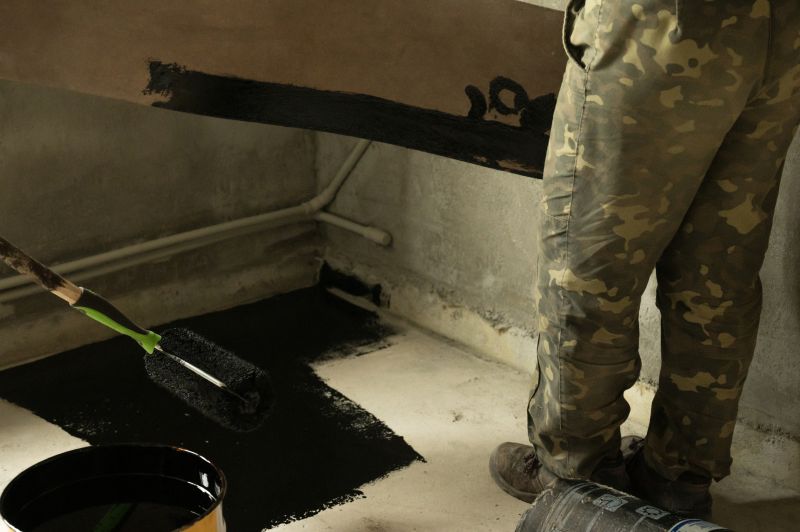 Waterproof Coating on Basement Walls